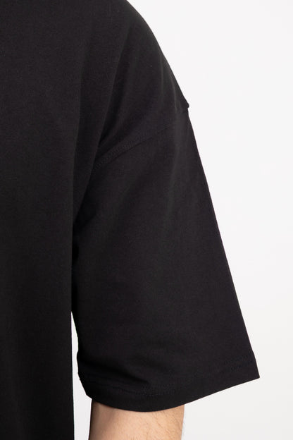 Phantom Black Oversized Tee
