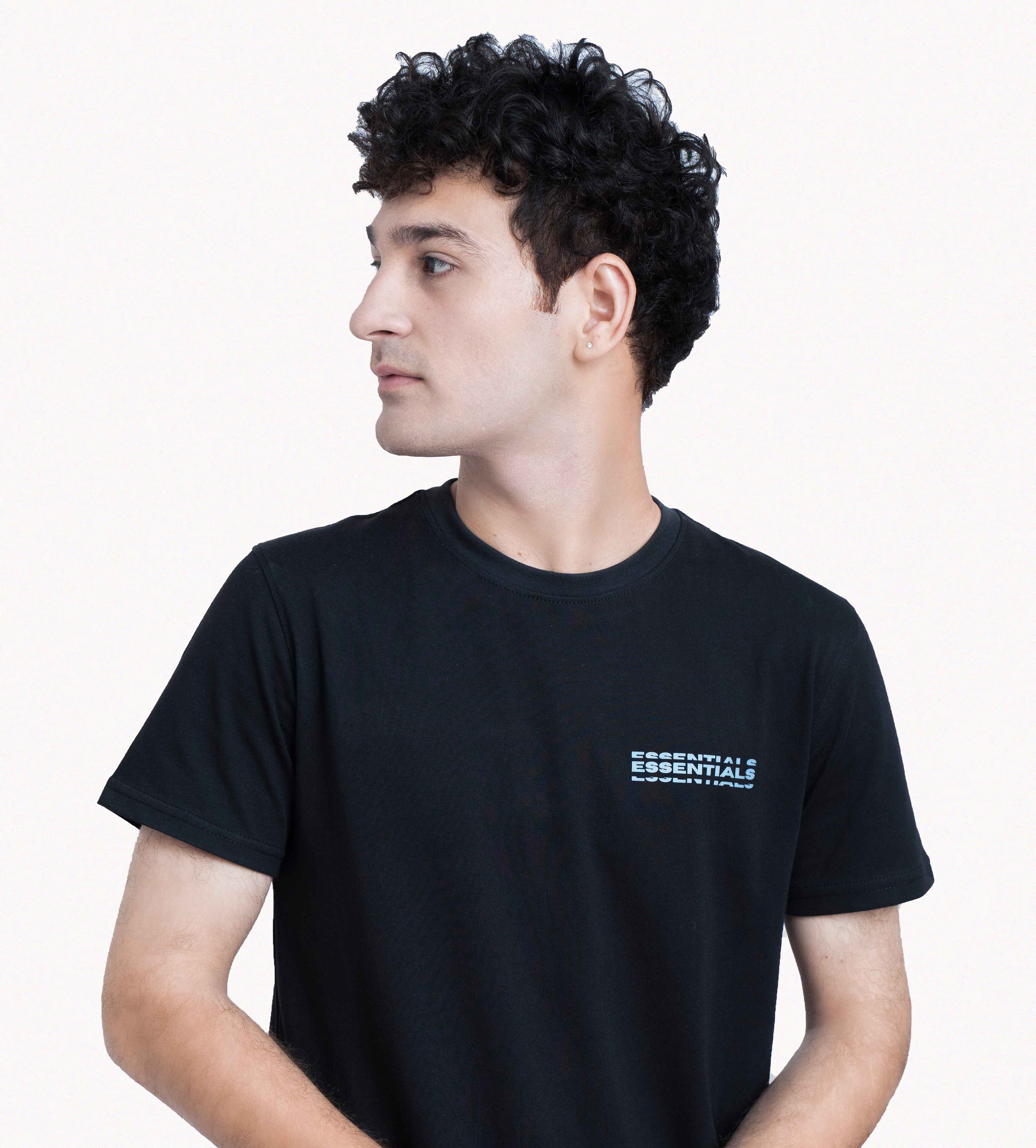 Black Graphic T-shirt