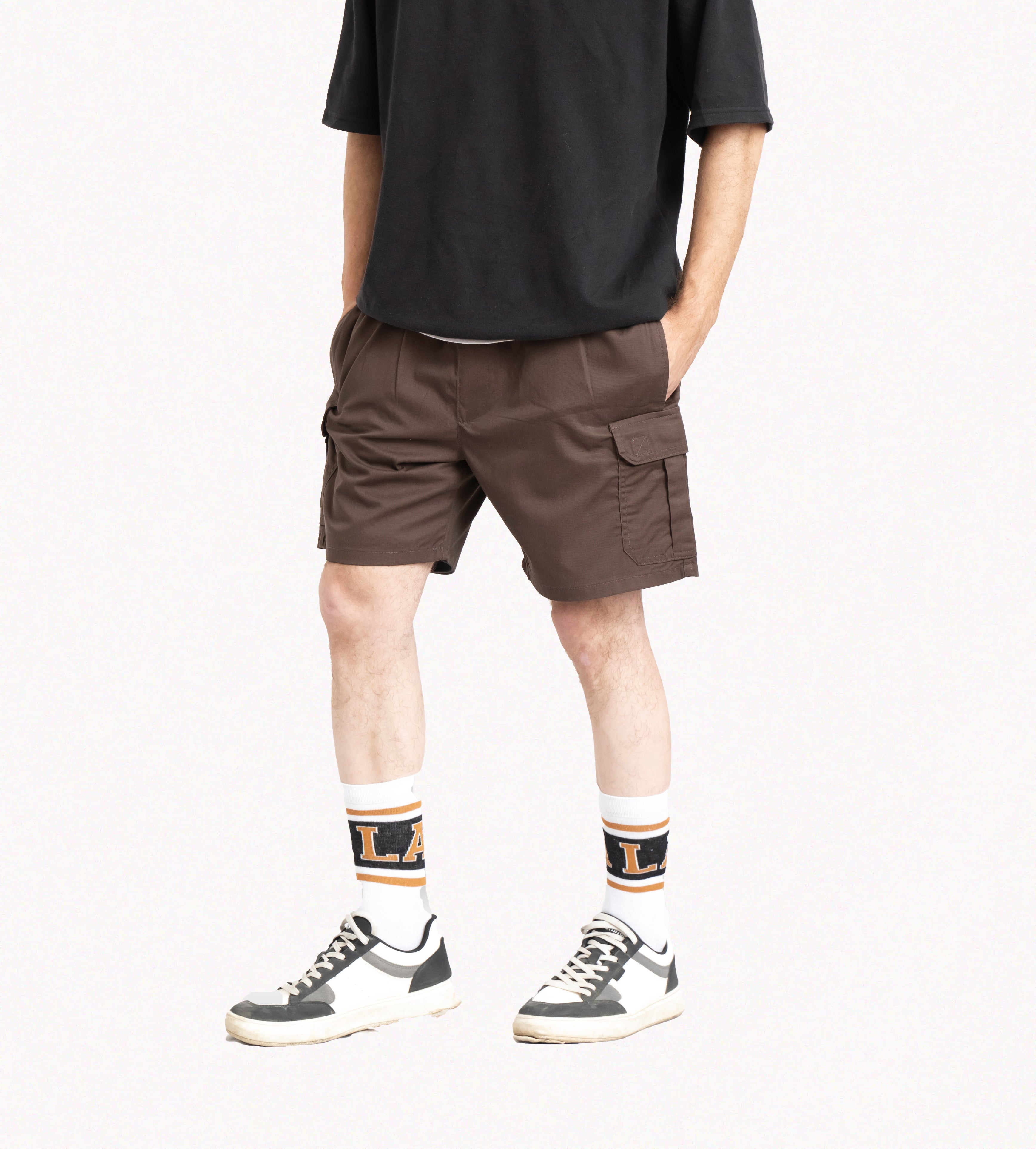 Brown Cargo Short